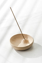 Brown Rough Ceramic Mini Incense Holder - Momo's Life Elegant Ceramic Incense Holder