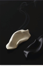 Sandy Beige - Aura Resin Elegance Incense Holder