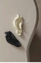 Black - Aura Resin Elegance Incense Holder