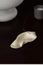 Sandy Beige - Aura Resin Elegance Incense Holder
