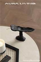 Black - Aura Irregular Resin Incense Holder