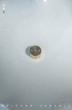 Zhiguan Lotus Leaf Ceramic Incense Holder