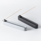 Black Rectangular - Momo's Life Handmade Concrete Incense Holder