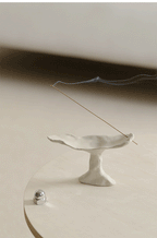 Sand color - Aura Irregular Resin Incense Holder