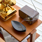 Leaf-shaped Incense Holder - MUSO LeafBoat Ash Catcher Incense Holder