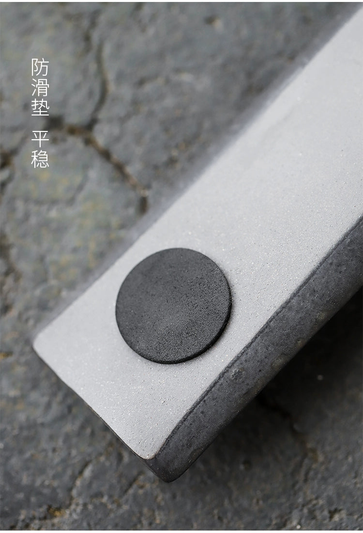 Zen-style Incense Holder (Black) - Muso Zen Aura Incense Holder