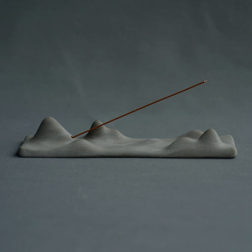 Gray - ASPDIN Zen Mountain Range Incense Holder