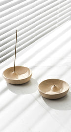 Brown Rough Ceramic Mini Incense Holder - Momo's Life Elegant Ceramic Incense Holder
