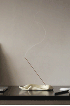 Sandy Beige - Aura Resin Elegance Incense Holder