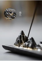 Zen Style Incense Holder (Gilded) - Muso Zen Aura Incense Holder