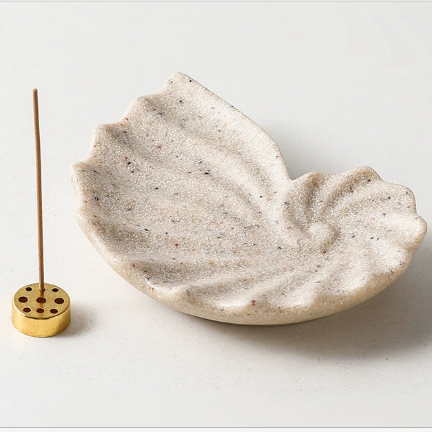 Conch Incense Holder + Nine-Hole Incense Burner - Muso Modern Artistry Incense Holder